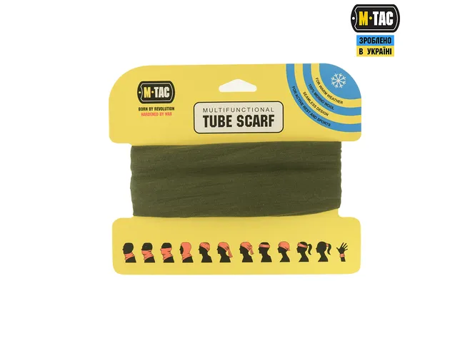 Шарф-труба M-Tac Merino Wool Olive Фото 2